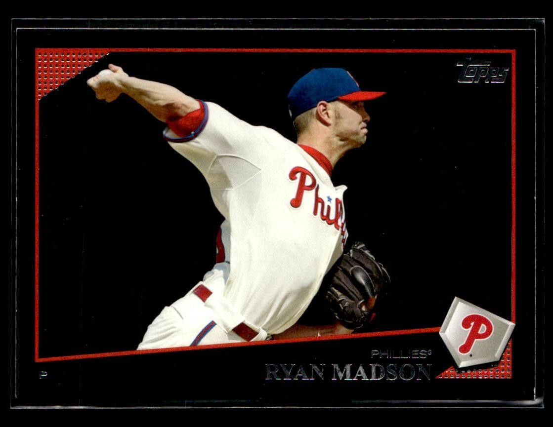 2009 Topps #186 Ryan Madson Black Card Philadelphia Phillies