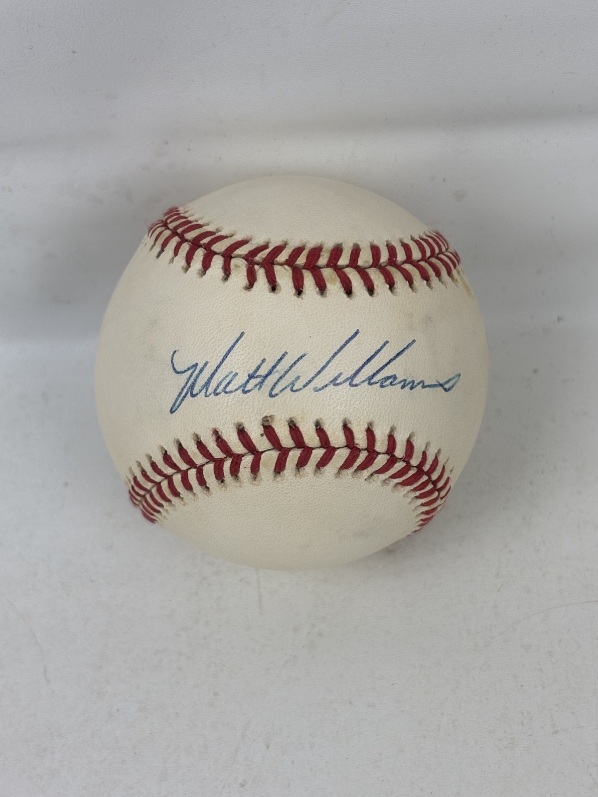 Matt Williams Autographed Signed Rawlings Official League Baseball W2