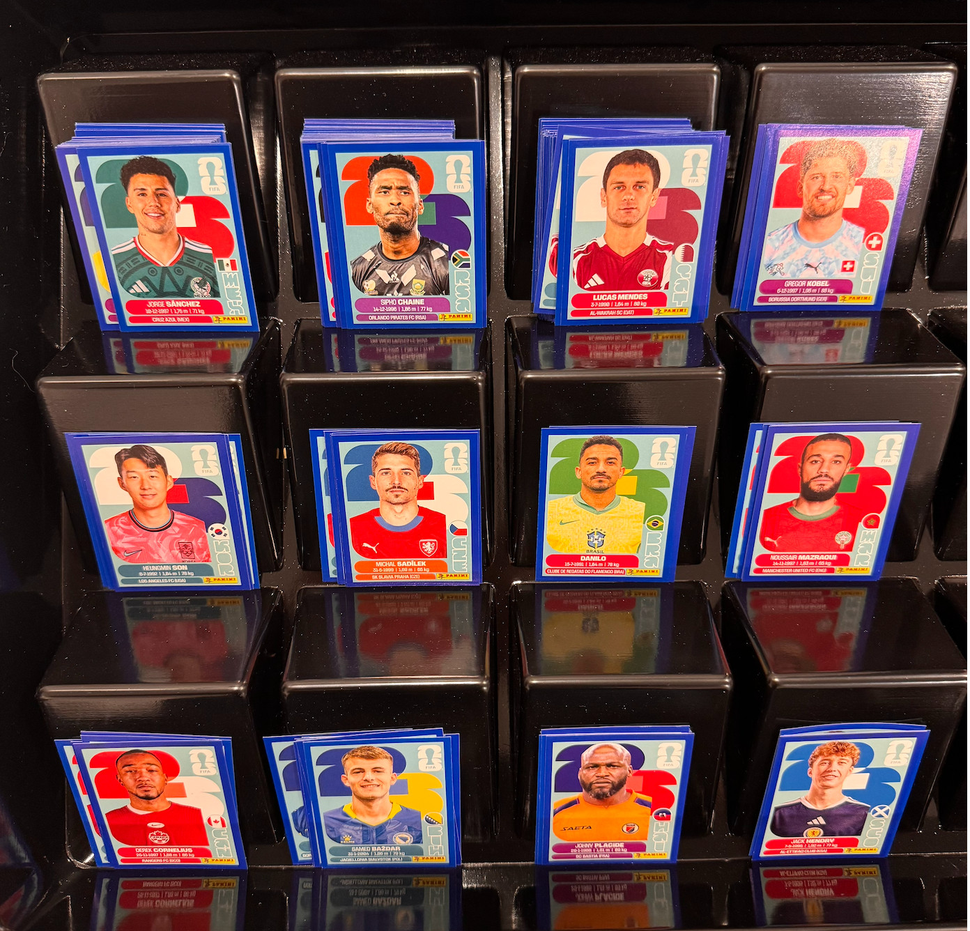 2026 Panini FIFA World Cup Sticker Blue Parallel Complete Lot FWC Group A B C