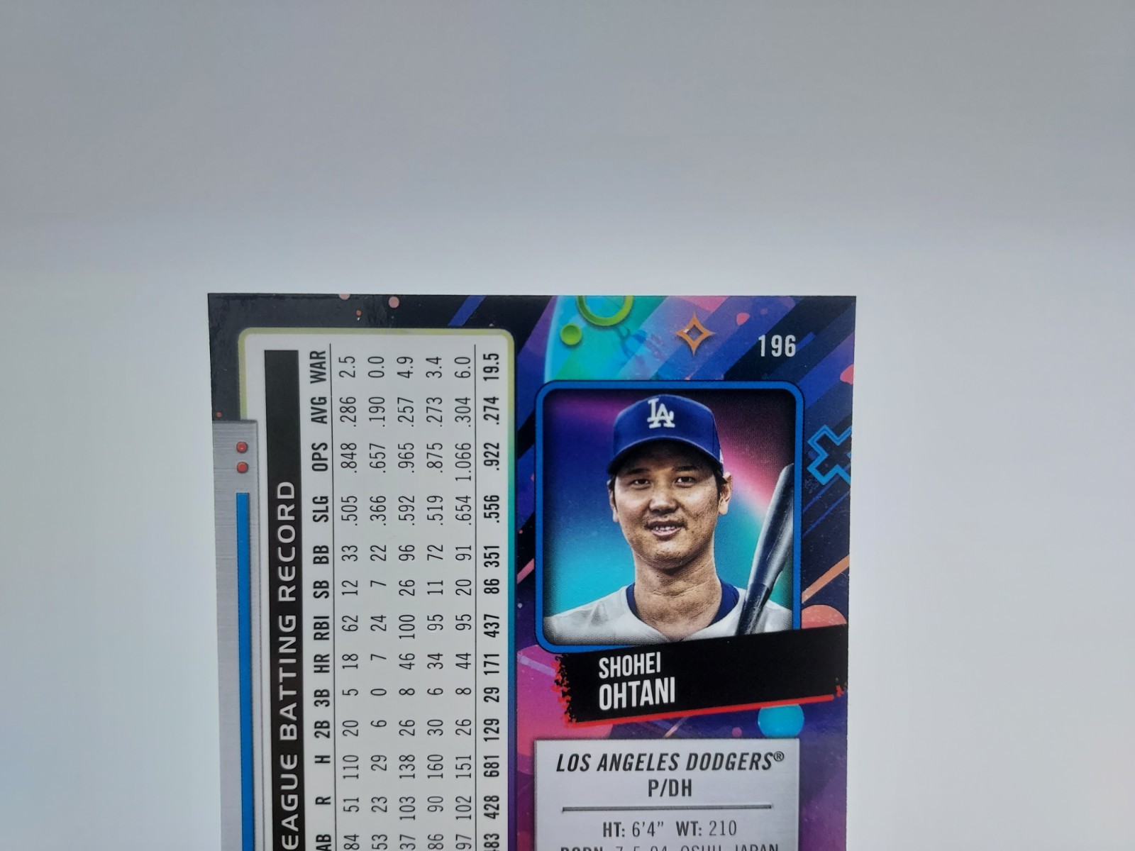 2024 Topps Chrome Cosmic #196 Shohei Ohtani
