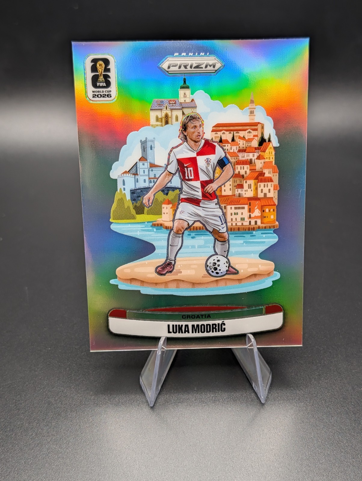 2026 Panini Prizm FIFA World Cup – Luka Modric #5 National Landmarks – Case Hit