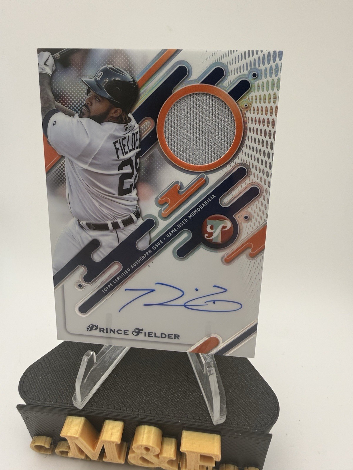 2025 Topps Pristine Prince Fielder Pieces Jersey Auto Refractor #PPAR-PF Tigers