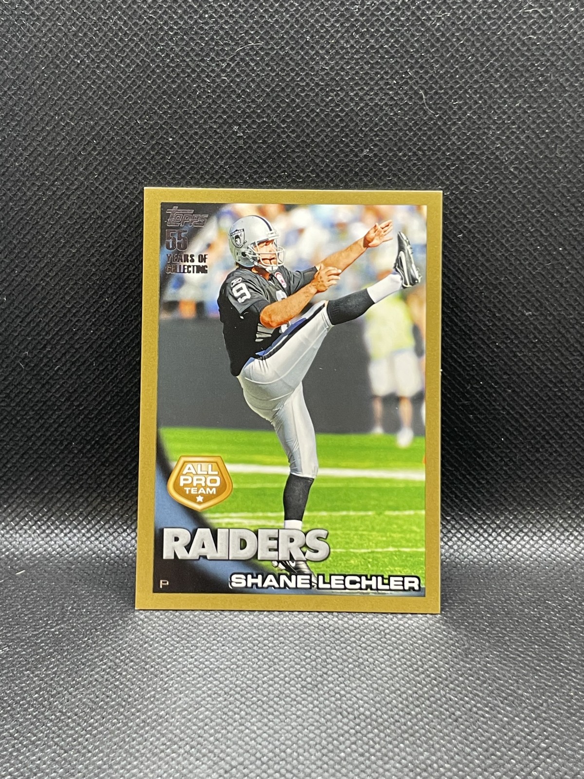 2010 Topps All Pro Team Shane Lechler #417 Gold /2010 Raiders