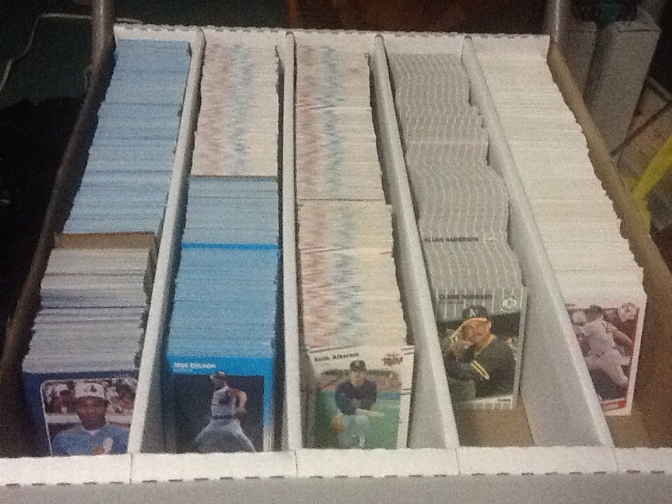 FLEER BASEBALL COMMONS 1986, 1987, 1988, 1989, 1990, 1991,1992,1993..$.02/ each