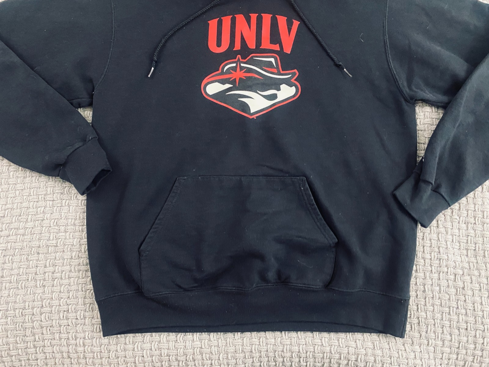 Champion UNLV Rebels Unisex Adult Hoodie Sweatshirt Black Size L