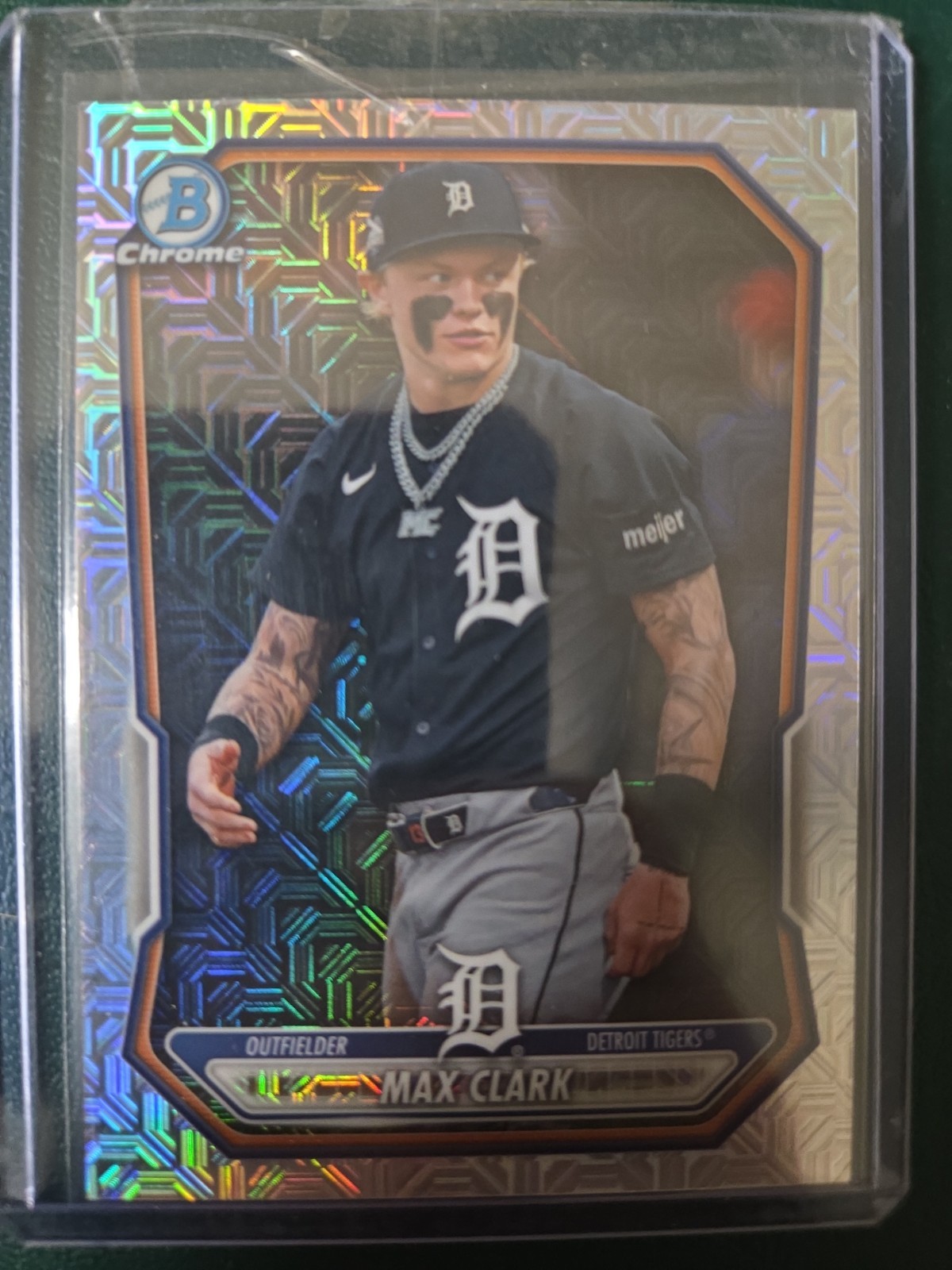 2026 Bowman Chrome SSP Image Variation Mojo Max Clark Detroit Tigers BCP-2 🔥💎