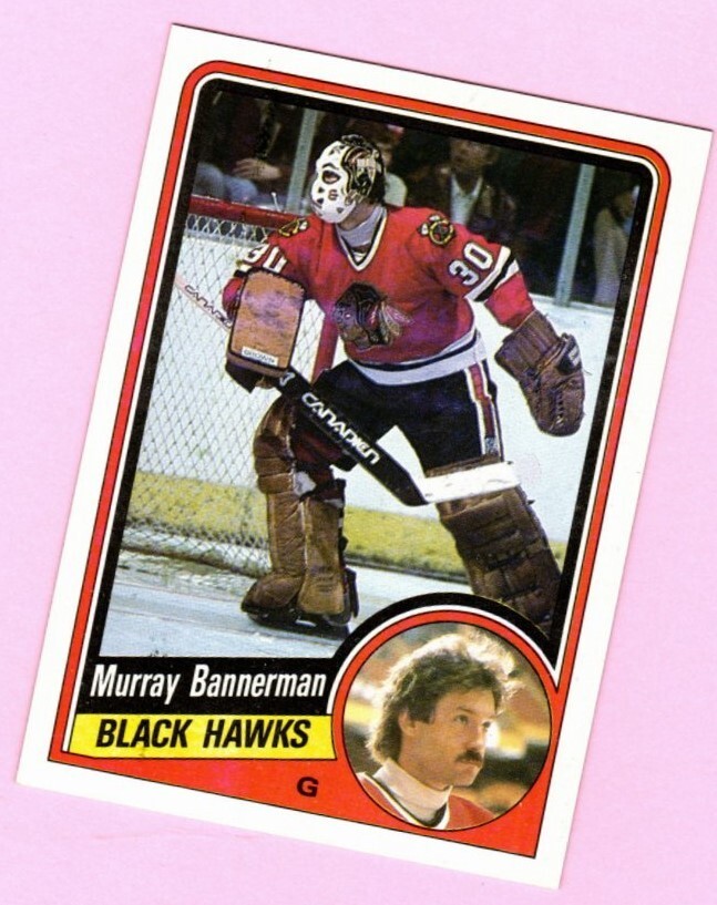 1984-85 Topps Murray Bannerman #27 Chicago Blackhawks
