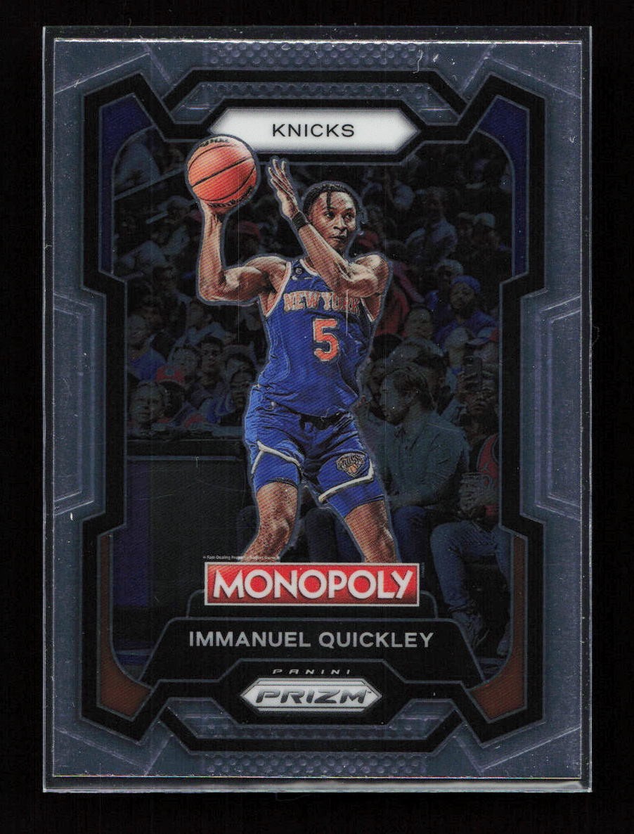 2023 Panini America, Inc. PRIZM BASKETBALL IMMANUEL QUICKLEY #60 KNICKS