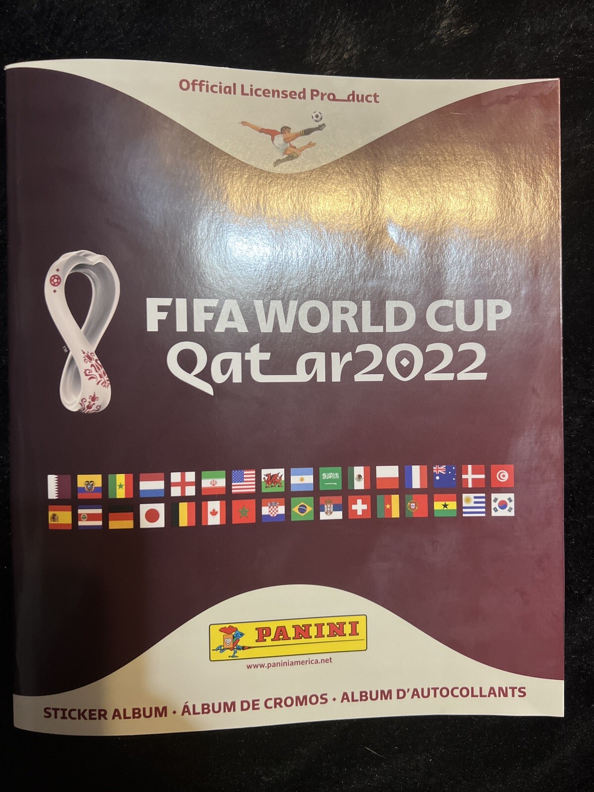 FIFA WORLD CUP QATAR 2022 PANINI OFFICIAL STICKER COLLECTION SOFT COVER ALBUM
