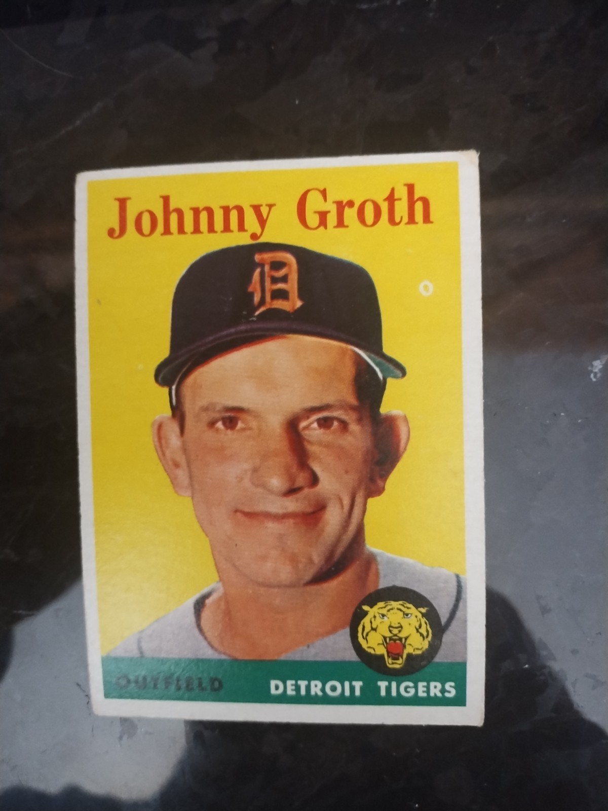 1958 Topps #262 Johnny Groth! EXNM! No Creases!