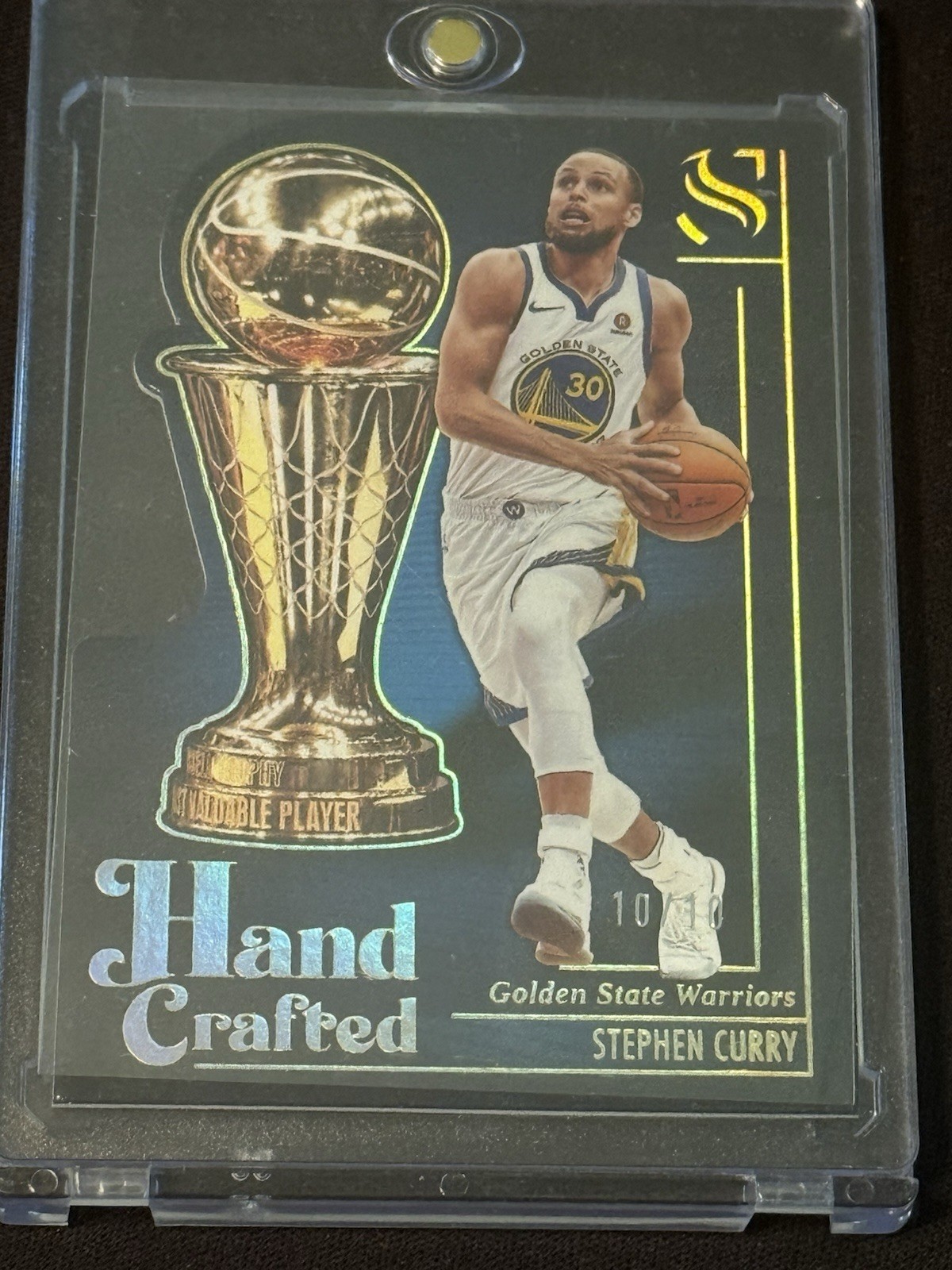 2024-25 Stephen Curry Panini Silhouette #1 Hand Crafted Gold 10/10 Warriors 🔥