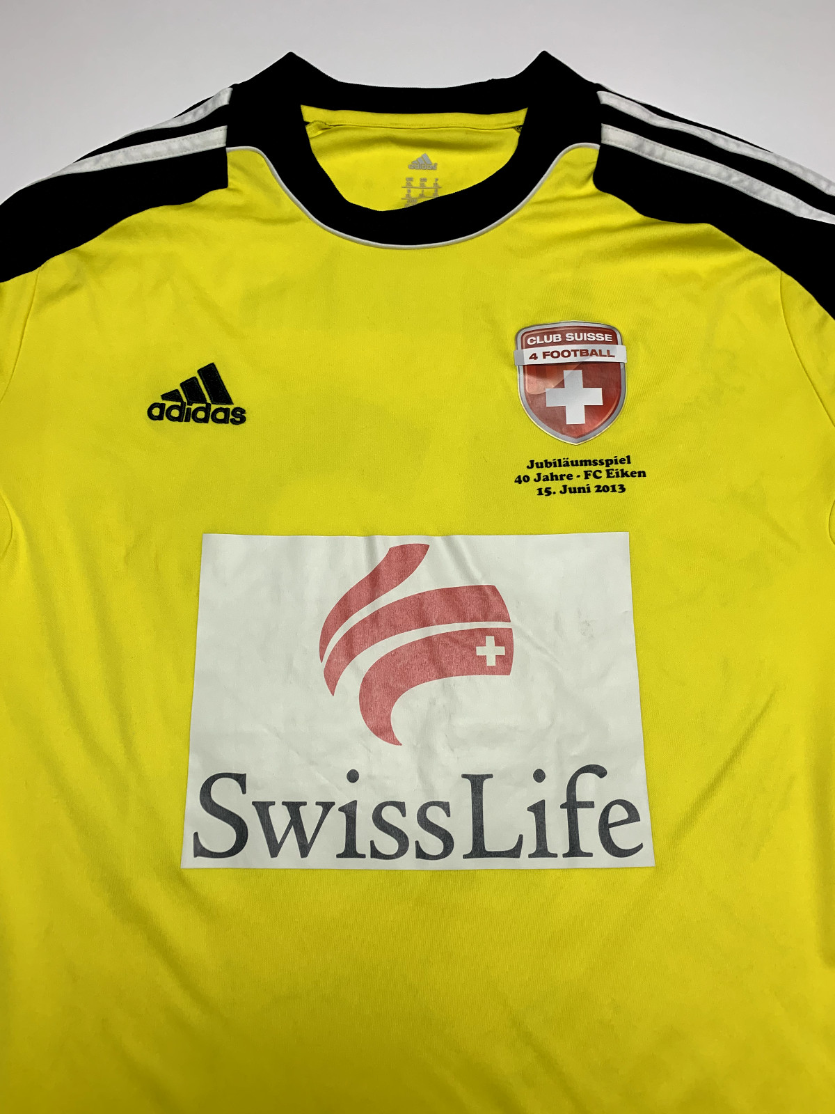 Lehmann Charity Match Worn Switzerland Germany Legends Signed Shirt 2013