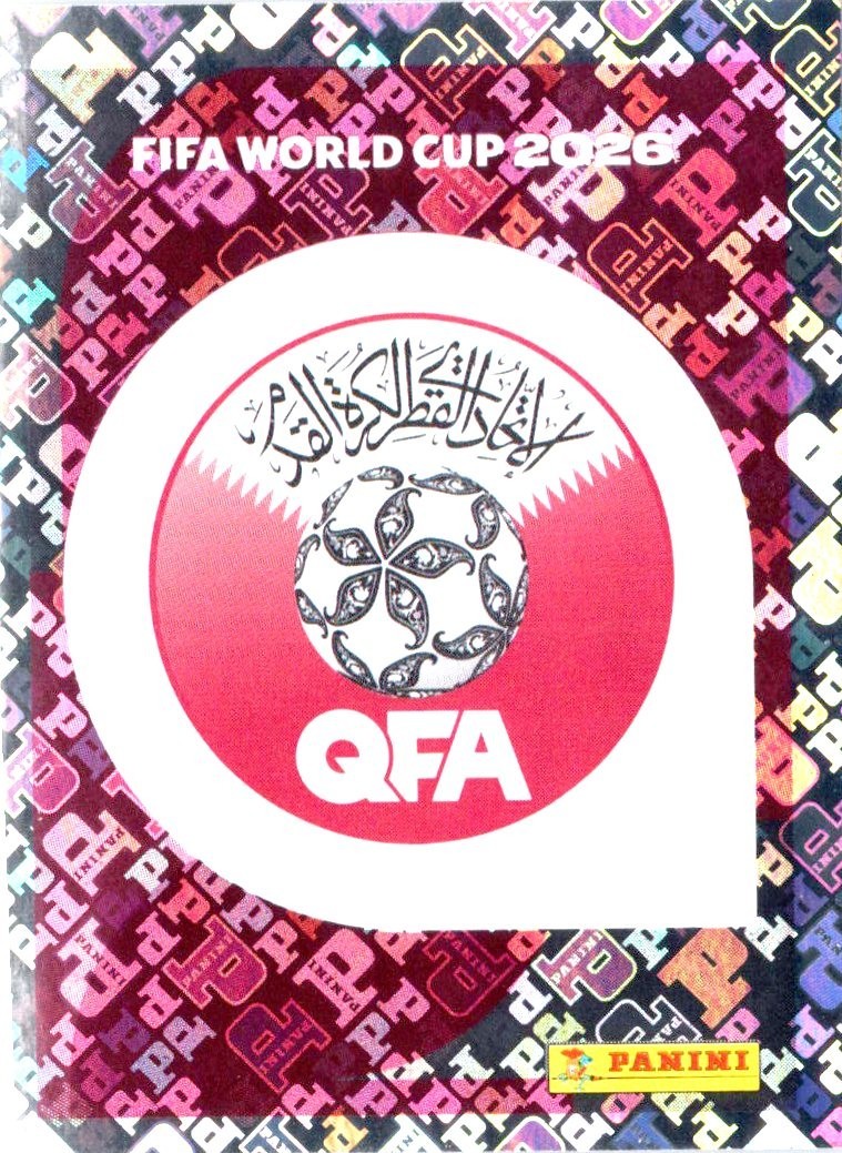 2026 Panini World Cup Sticker Qatar Gold Crumple Foil Multi Variation Pick