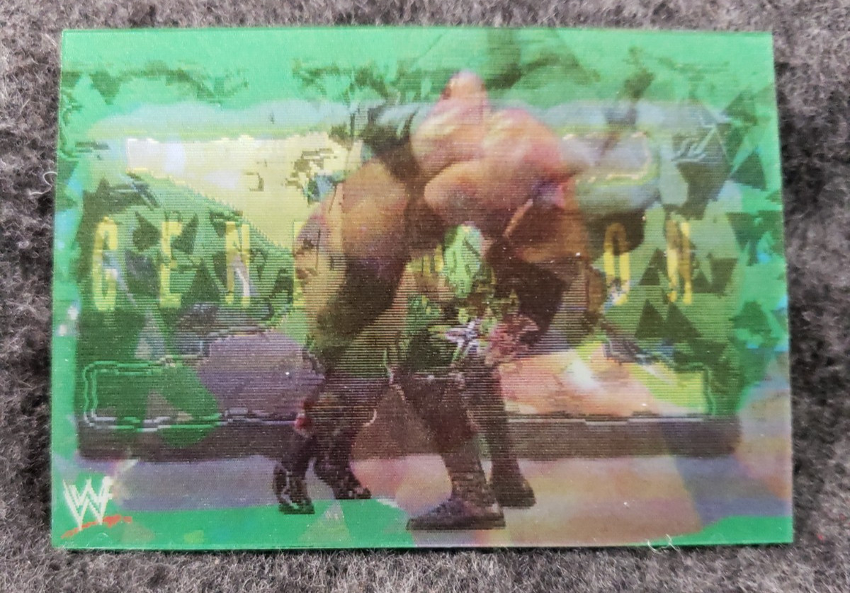 1999 Artbox WWF Lenticular Motion Triple H #17 Rookie RC DX D Generation X (SB9)