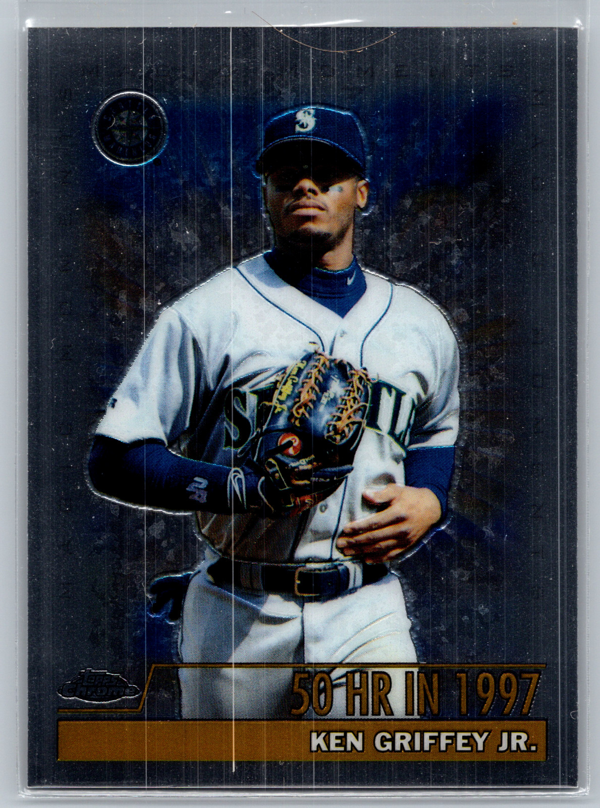 2000 Topps Chrome Magic Moments Ken Griffey Jr (50 HR in 1997) #475 HOF