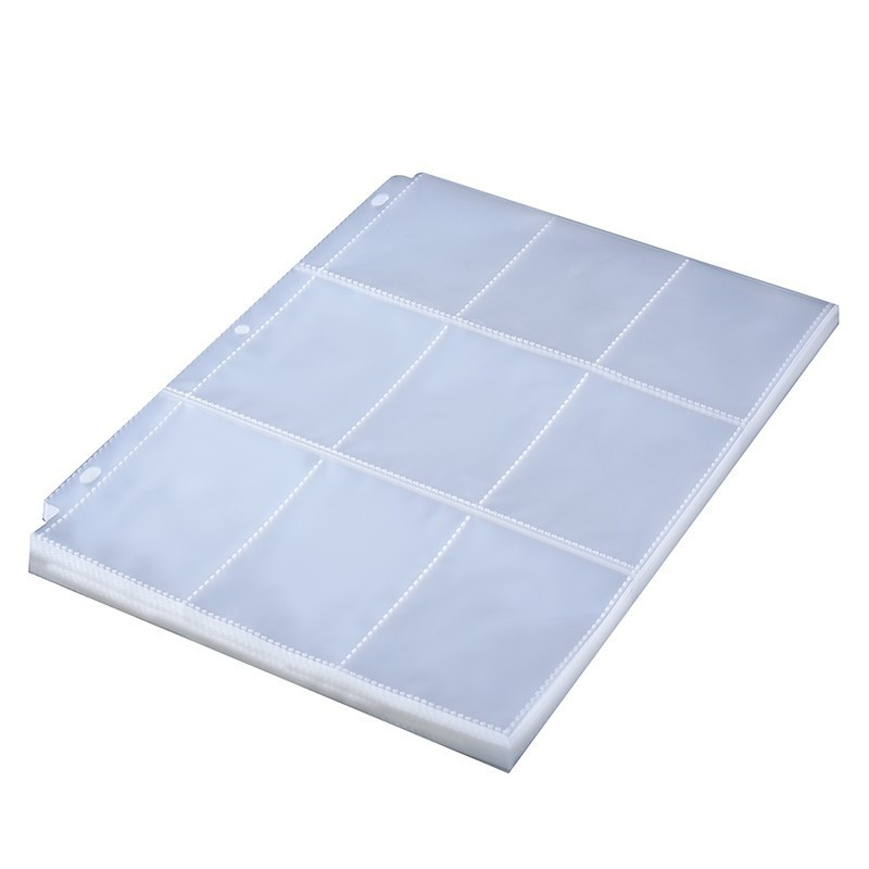 Trading Card Binder 1080 Pocket Clear 9 Pocket 60 Sheets Album Protector Pages