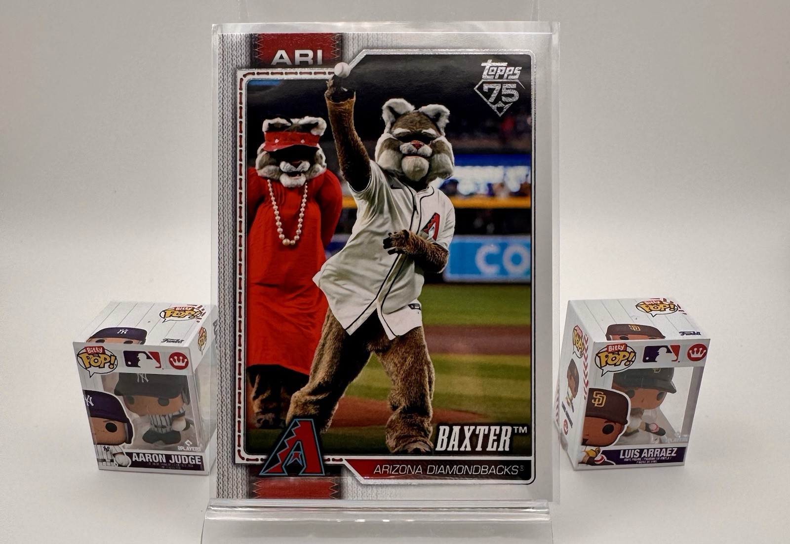 2026 Topps Series 1 Baxter Arizona Diamondbacks Mascot 75th Anniversary M-1