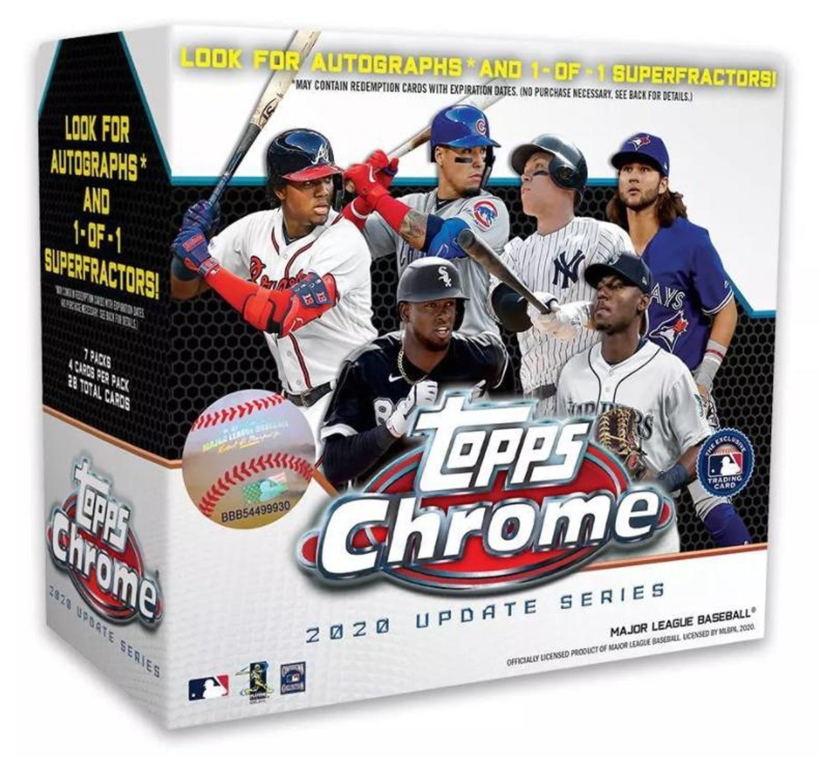 2020 Topps Chrome Update Base -You Pick- 1-100 **Buy More, Save More**