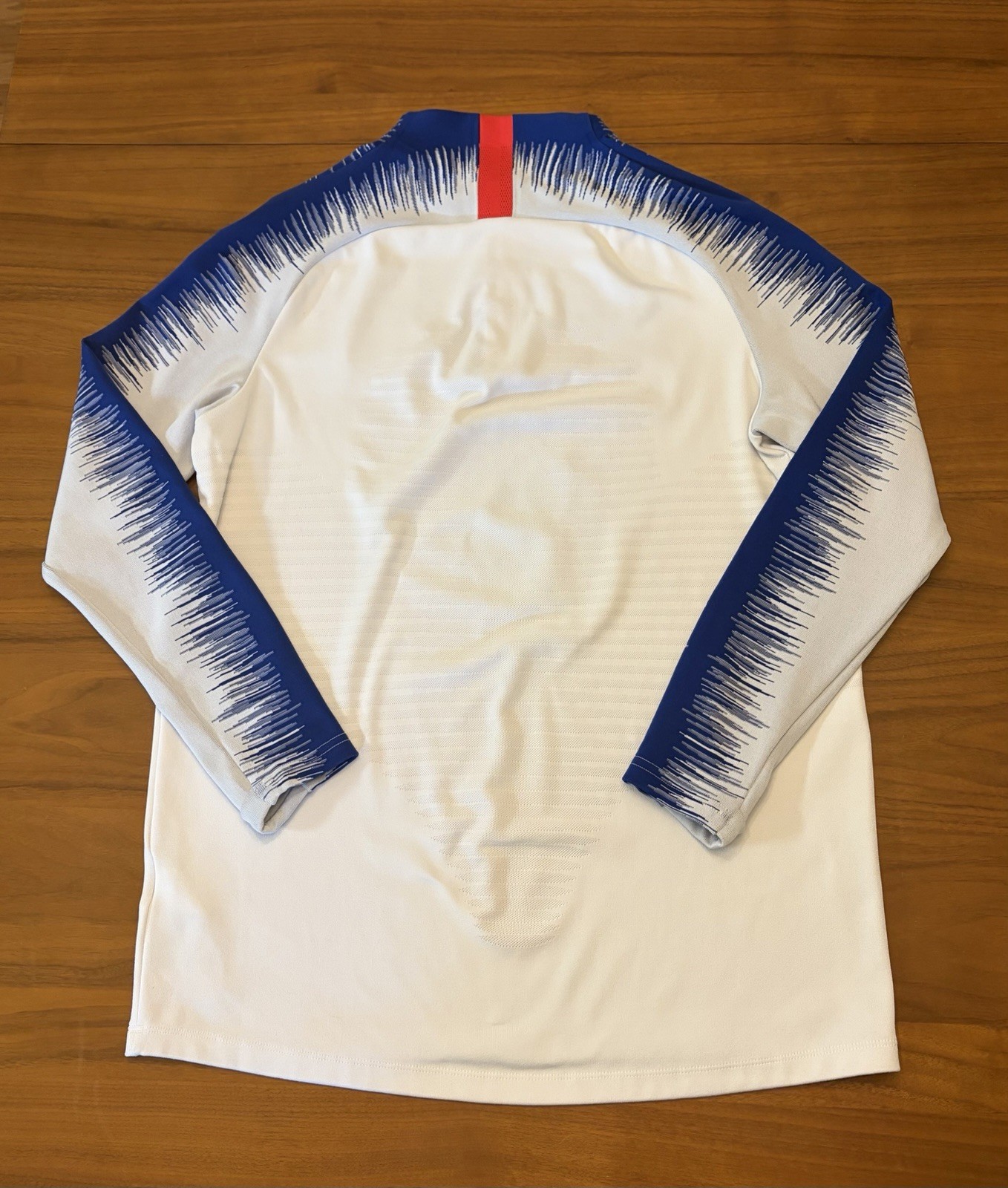 Chelsea FC Nike VaporKnit 1/4 Zip Mens L 2018/2019 Strike Drill Training Soccer