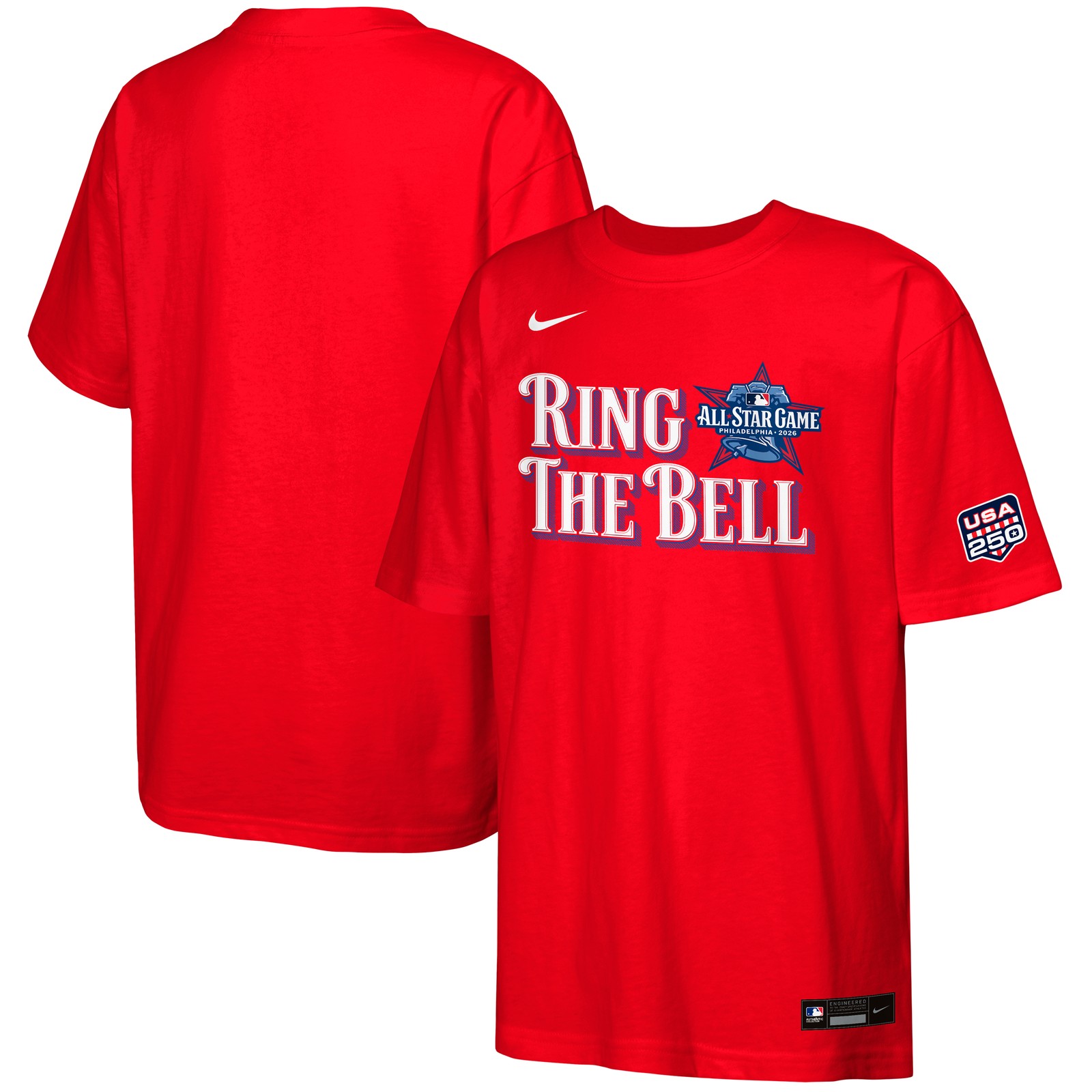 Youth Outerstuff Red 2026 MLB All-Star Game Early Work T-Shirt