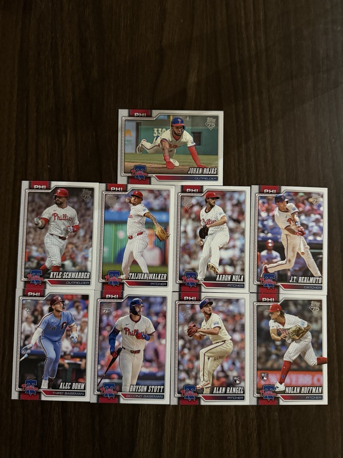 2026 Topps Series Two Philadelphia Phillies Complete Team Set (9 Cards) RC