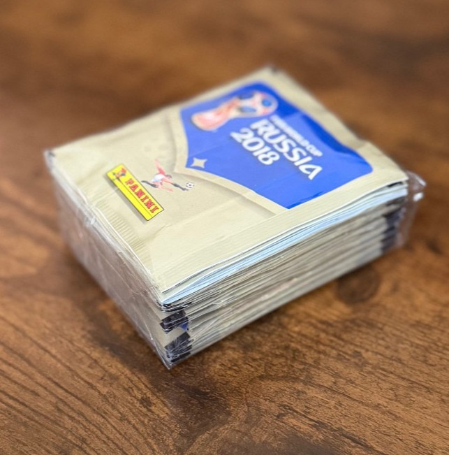 2018 Panini Fifa World Cup Russia Stickers Sealed Pack (50 Packets) NEW