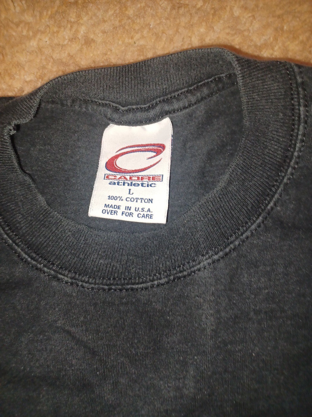 VTG San Antonio Spurs Old School Graphic Logo Mens T-shirt L Cadre Athletic Tags