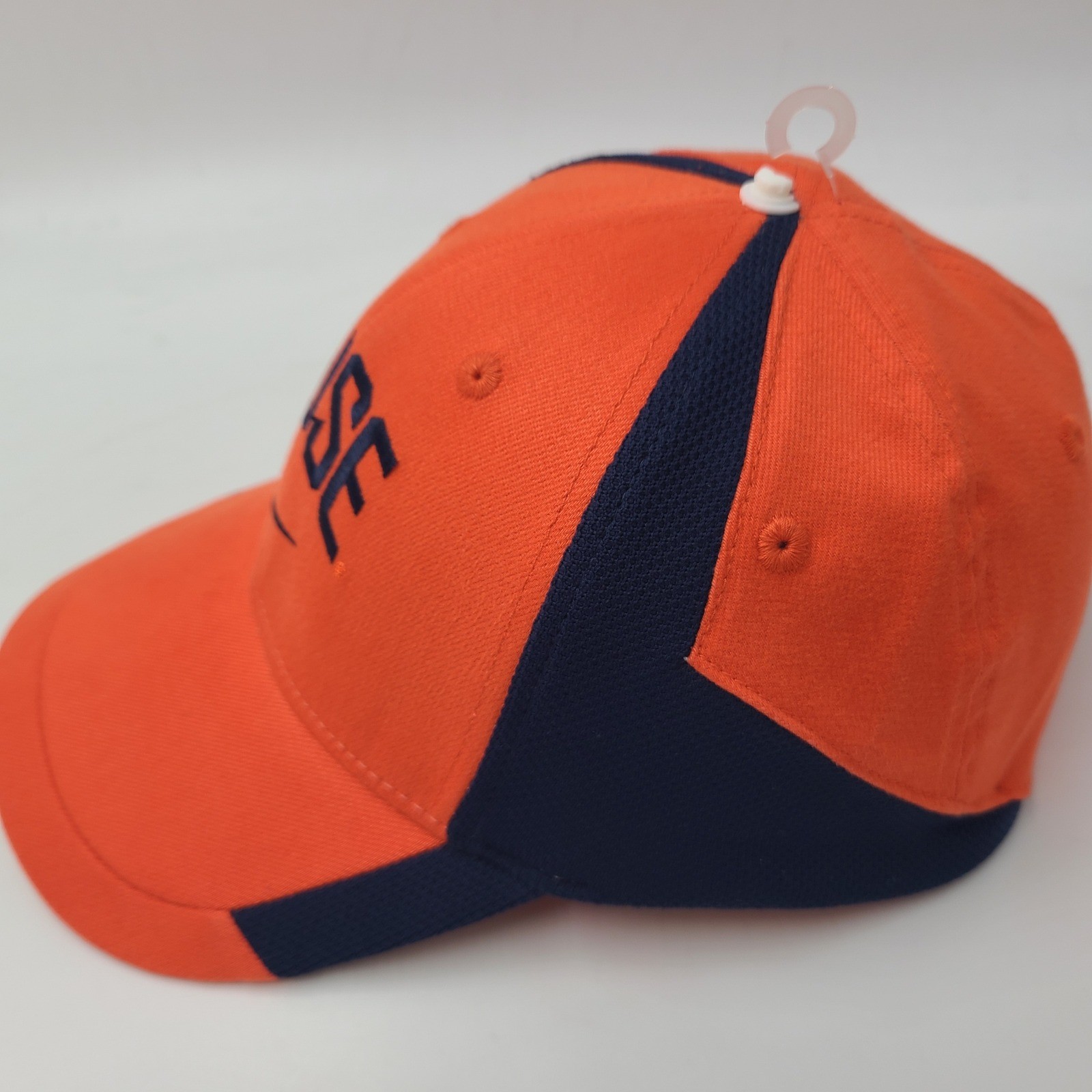 Syracuse Orange Hat Fitted One Size Nike Orange Blue NCAA Center Swoosh Flex Men