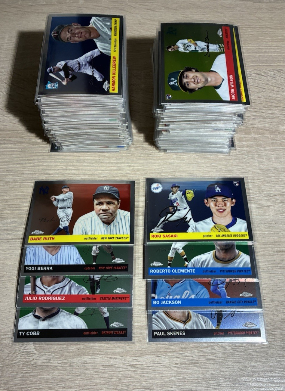2025 Topps Chrome Platinum Anniversary #251-500 COMPLETE YOUR SET You Pick RC