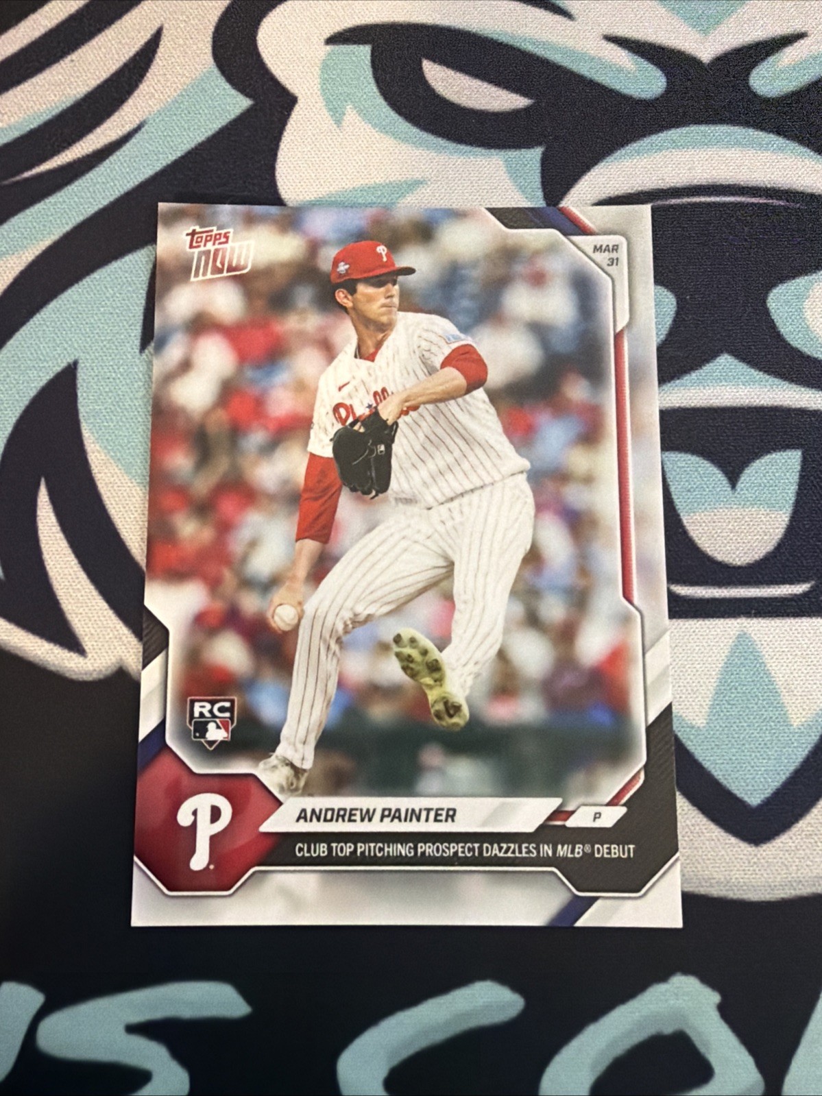 2026 MLB Topps NOW Andrew Painter MLB Debut Phillies 35