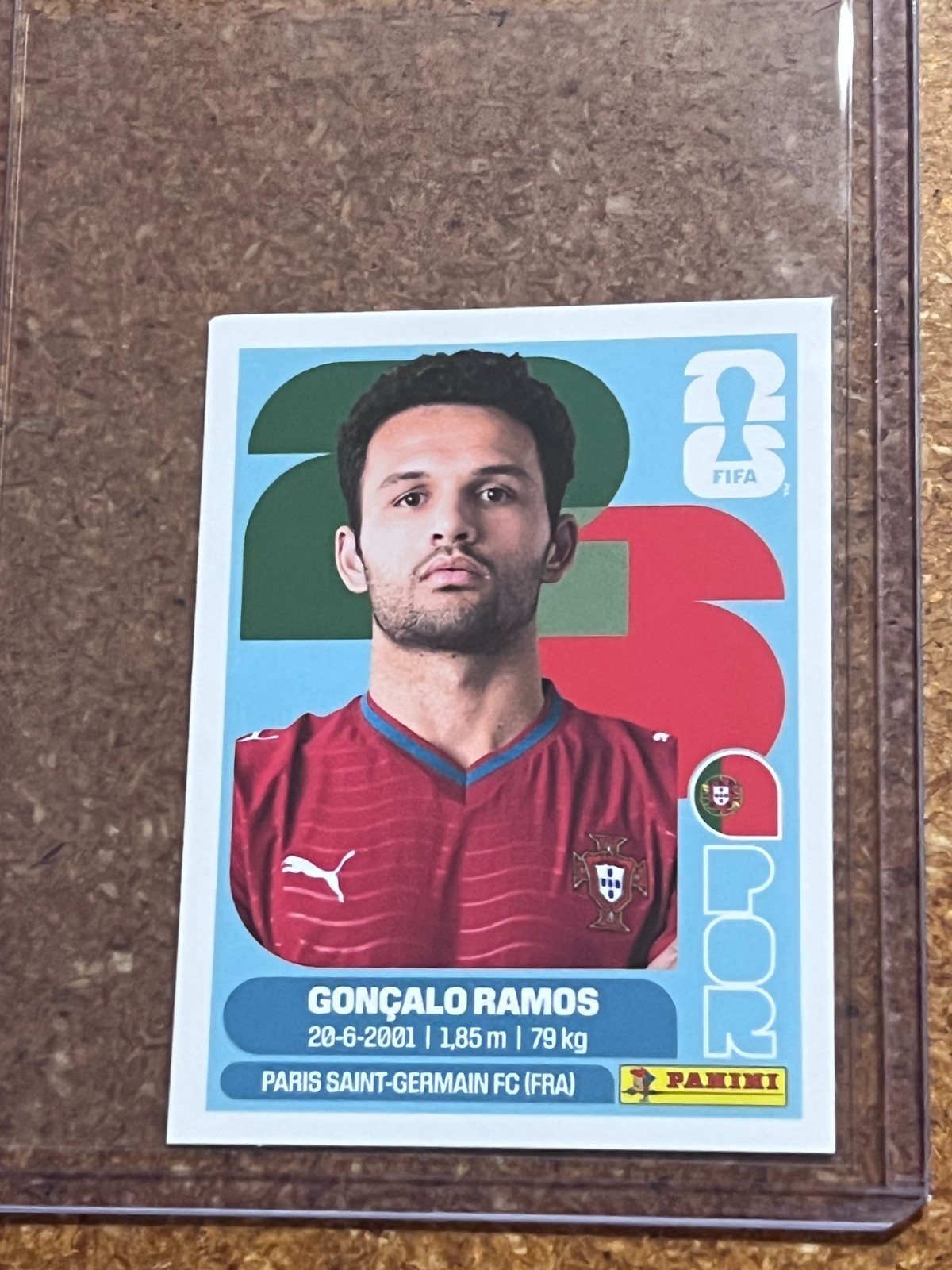 2026 Panini FIFA World Cup Soccer Sticker US Edition # POR 18 Goncalo Ramos