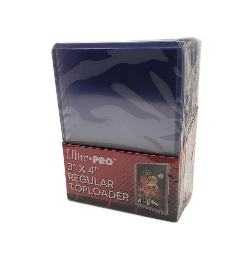 (500) Ultra Pro 3×4 Regular Toploaders Trading Card Holders 1/2 Case (20 Packs)