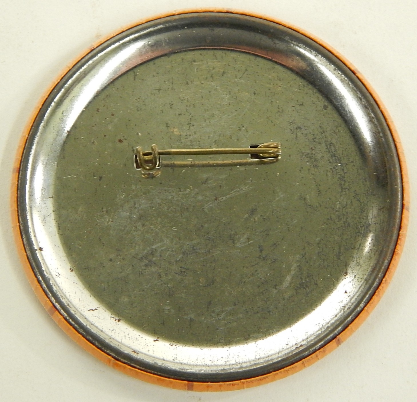 1960s 70s Vintage NBA Milwaukee Bucks Basketball Pin (3.5″ In Diameter)