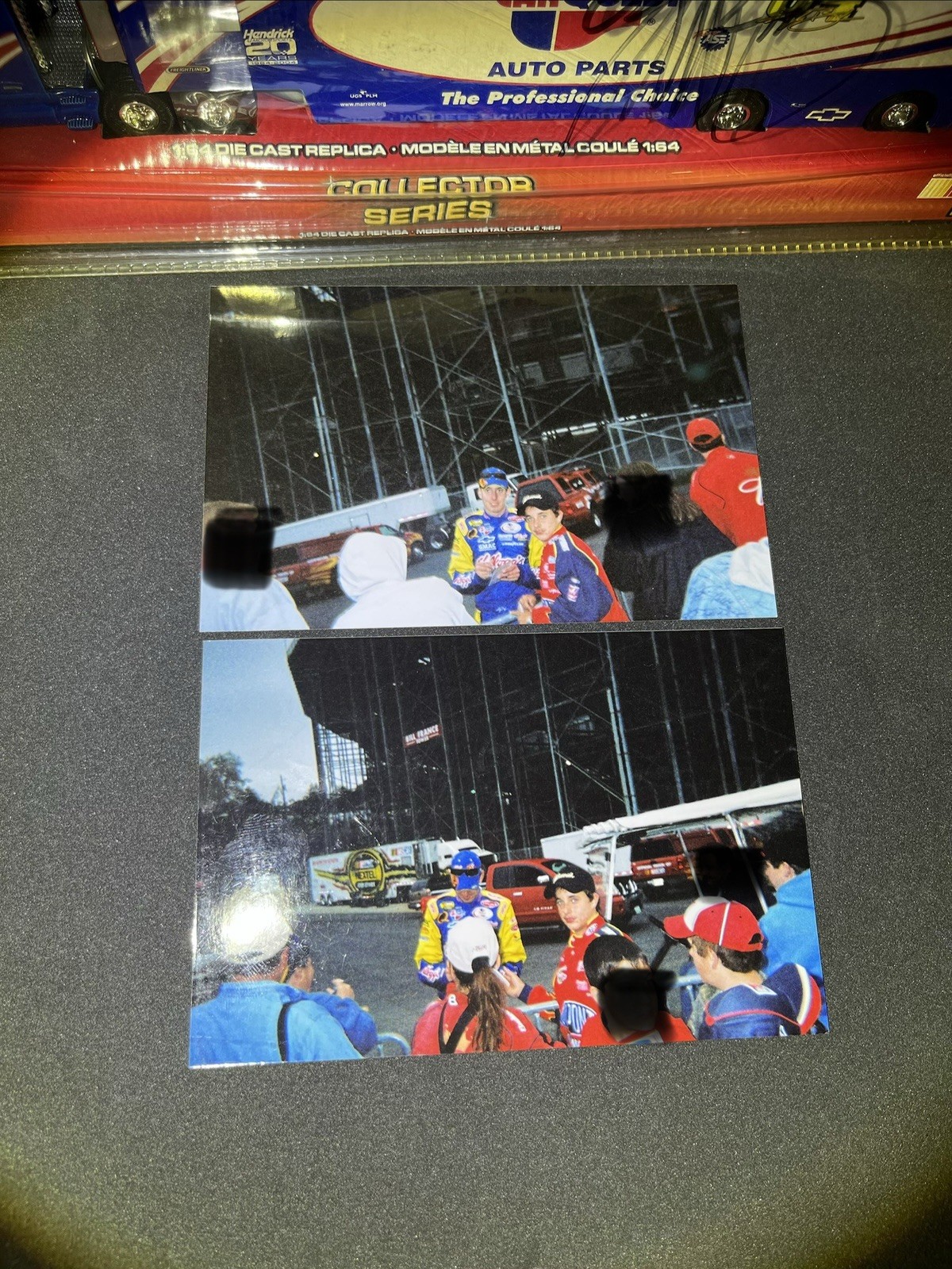 2004 NASCAR Kyle Busch SIGNED Rookie Year #84 Hauler Car & Rookie Card 1:64 RARE