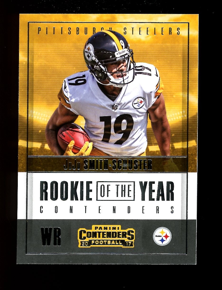 2017 Panini Contenders Rookie of the Year #RY-21 JuJu Smith-Schuster RC QTY