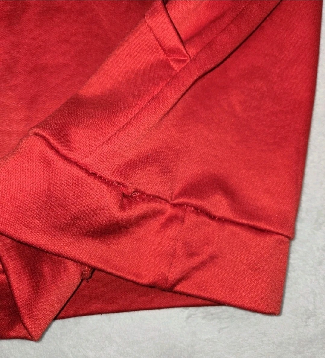 SEC Georgia Bulldogs UGA Pullover Hoodie Red Mens Large “Bad Condition “