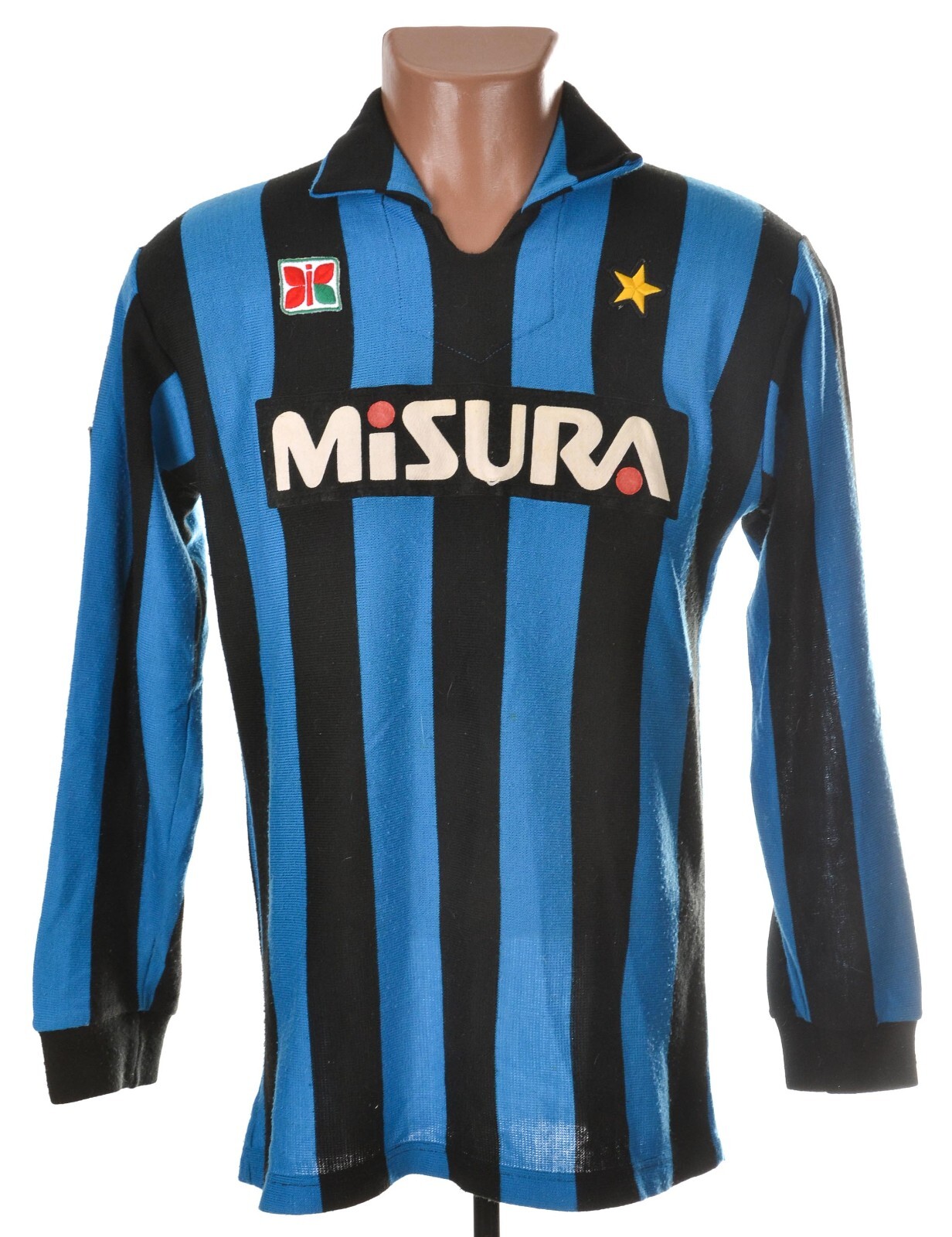 INTER MILAN ITALY 1985/1986 HOME FOOTBALL SHIRT SIZE M ADULT