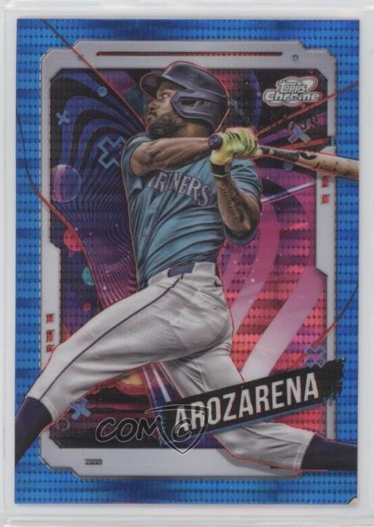 2024 Topps Cosmic Chrome Blue Moon Refractor /99 Randy Arozarena #165 0e8z