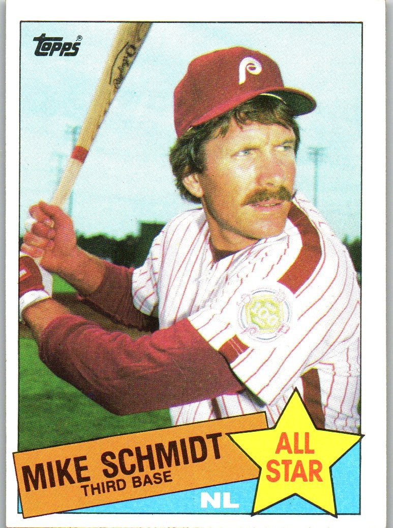 1985 Topps #714 Mike Schmidt