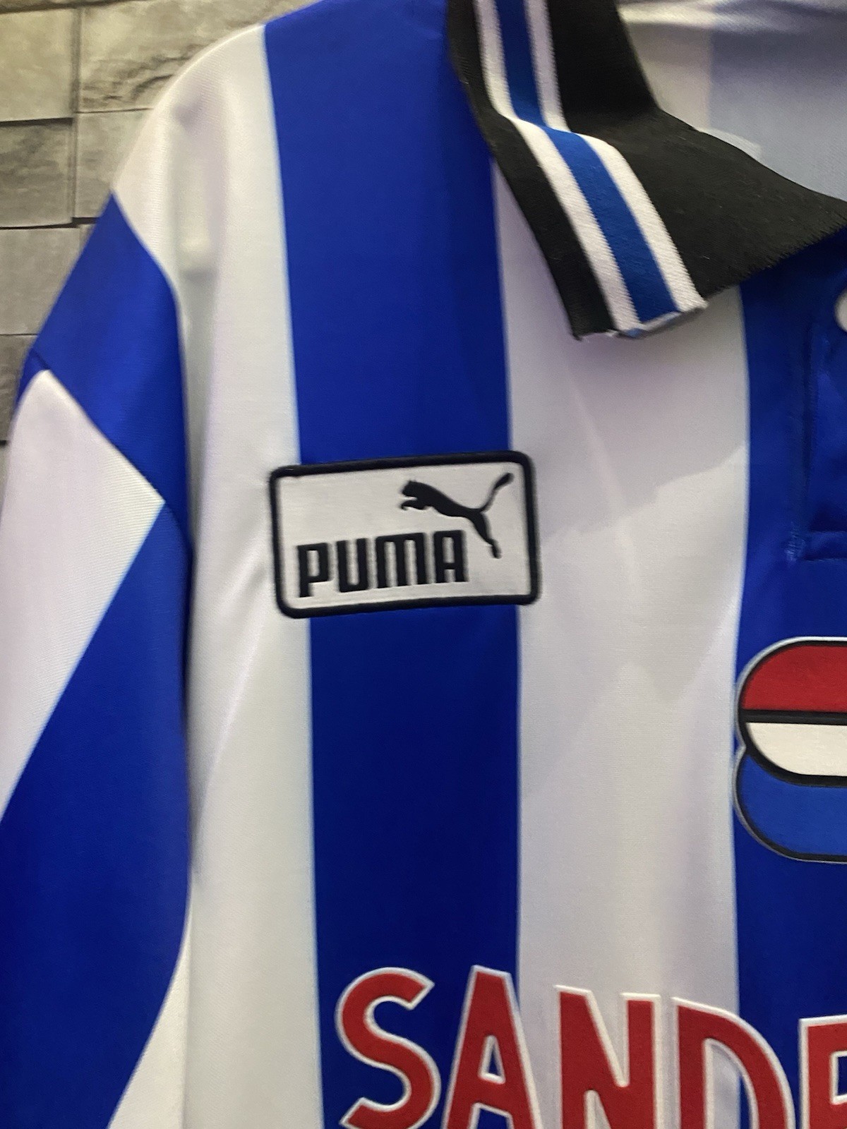 Sheffield Wednesday 97/98 Home Shirt Size Adults Large #11 Di Canio
