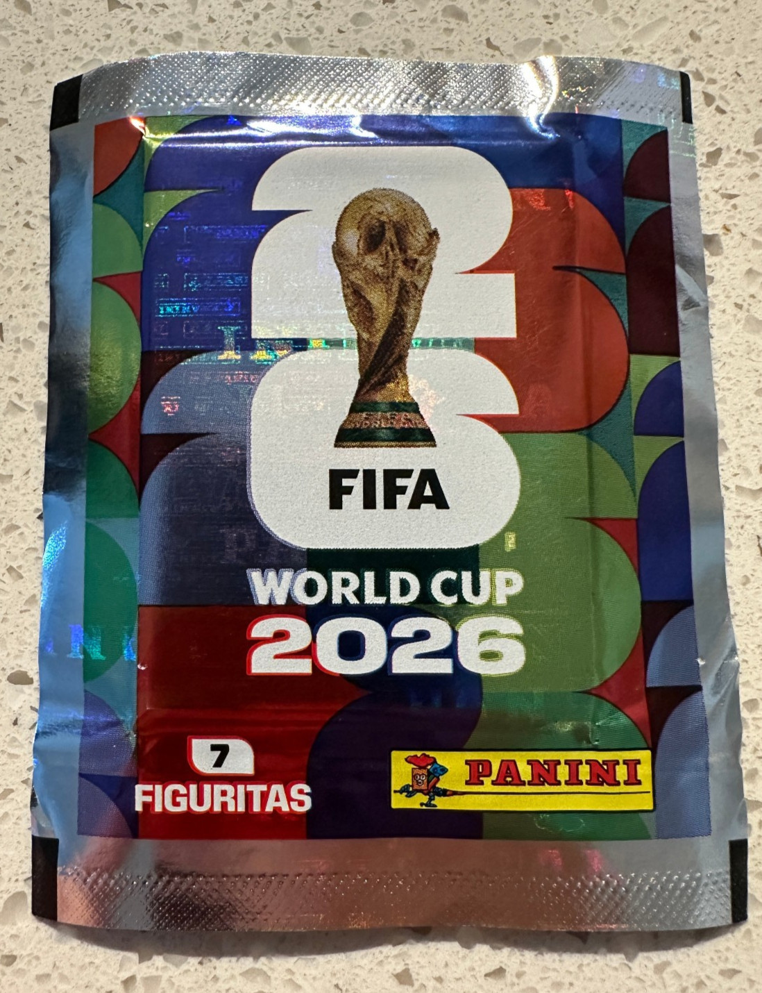 2026 Panini FIFA World Cup Sticker pack Internatinal Horizontal back 7 Figuritas