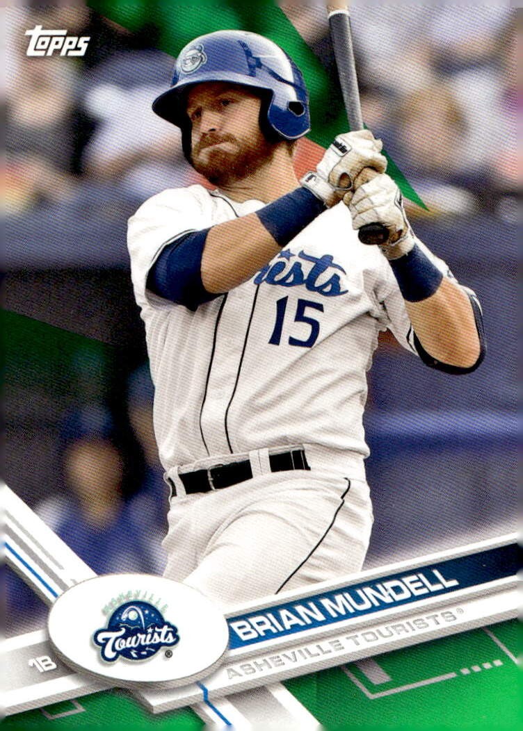 2017 Topps Pro Debut #86 Brian Mundell Green #/99