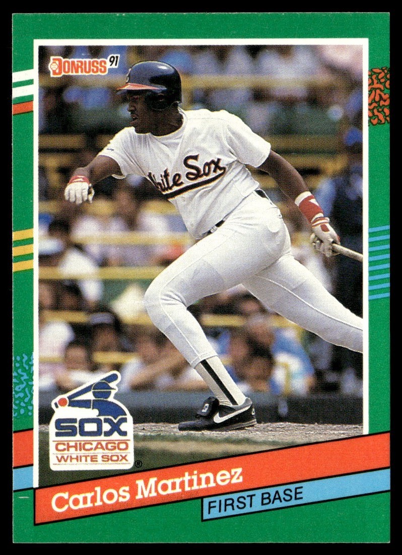 1991 Donruss Carlos Martinez Chicago White Sox #465
