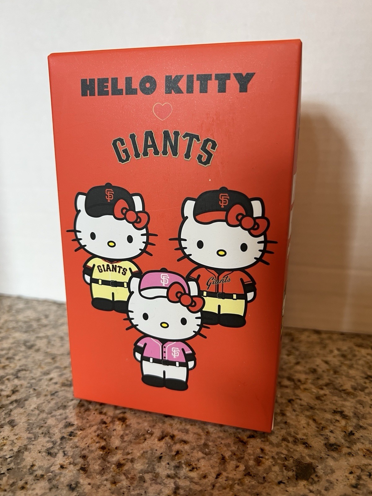 SF Giants Hello Kitty SGA Plush Keychain 2026 New UNOPENED Box Limited Edition