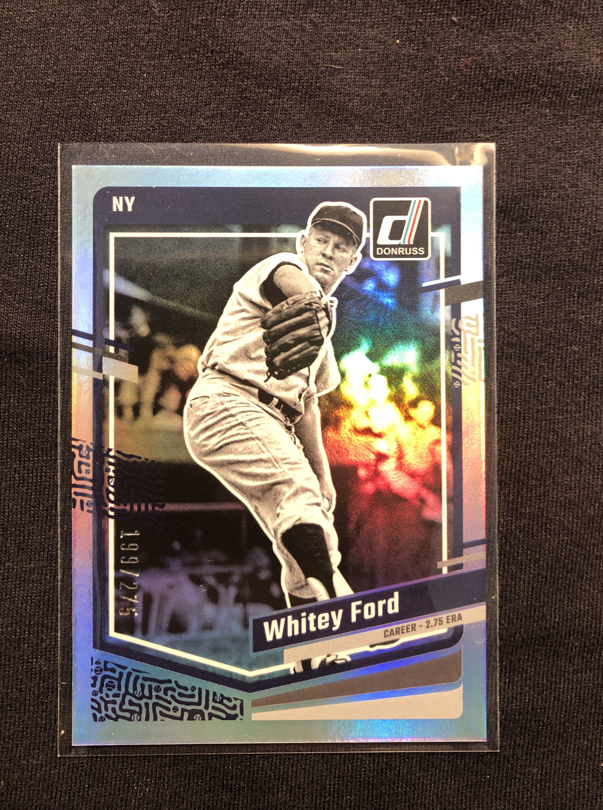 2023 Donruss Baseball Whitey Ford Holo Silver #199/275