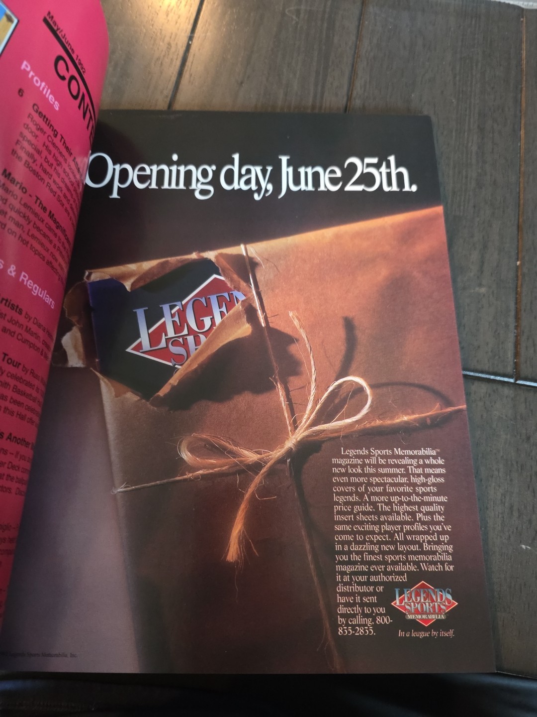 Legends Sports Memorabilia Price Guide May/June 1992 Vol. 5, No. 3