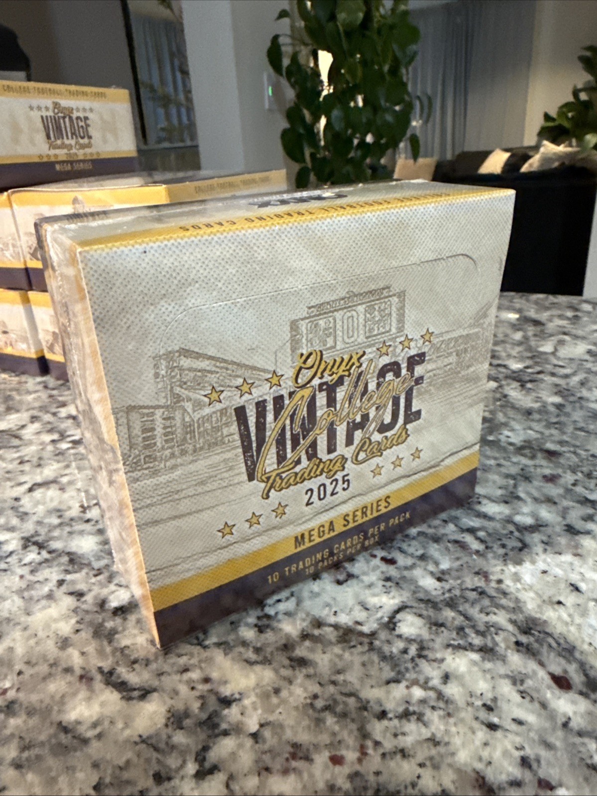 JUST RELEASED 2025 Onyx Vintage College Football Mega BOX 10 Autographs | SEALED