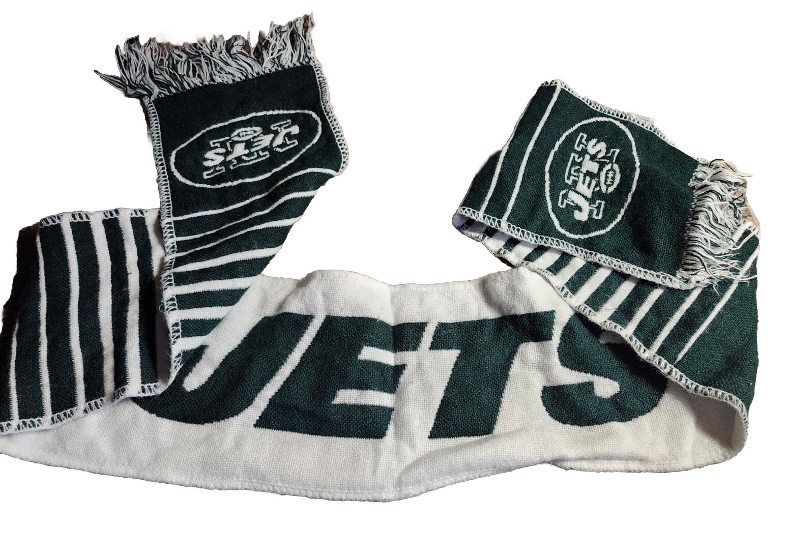 New York NY Jets NFL Football Team Knit Scarf by Forever Collectibles