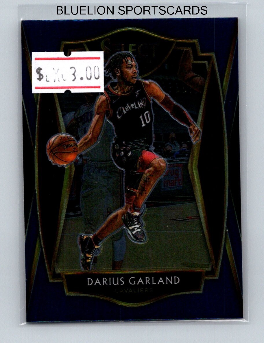 2020-21 Panini Select – Premier Level Darius Garland #161 Blue