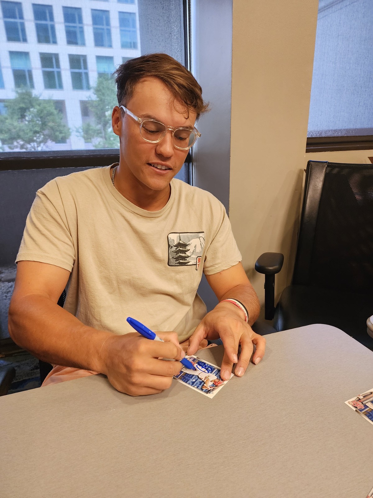 JJ Wetherholt Autographed 2025 Bowman Prospects BP22 Rookie Card